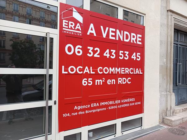 Local commercial Asnieres Sur Seine 65 m2