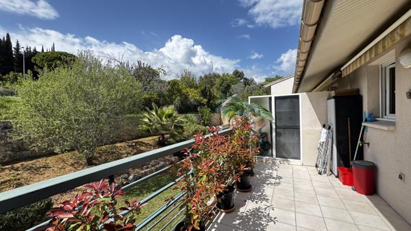 Grasse (06130) Élégant 3 pièces avec terrasse, au calme absolu