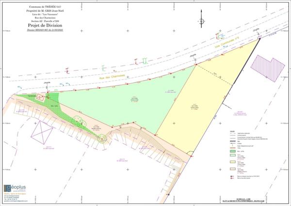 Terrain à bâtir de 1328m2