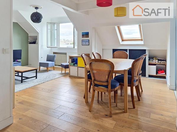 F3 de 65 m², joliment rénové, très au calme.