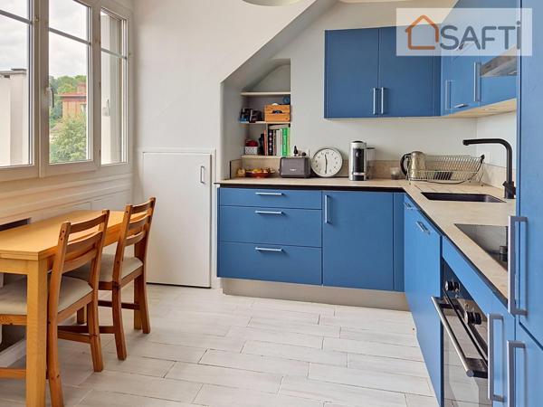 F3 de 65 m², joliment rénové, très au calme.