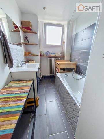 F3 de 65 m², joliment rénové, très au calme.