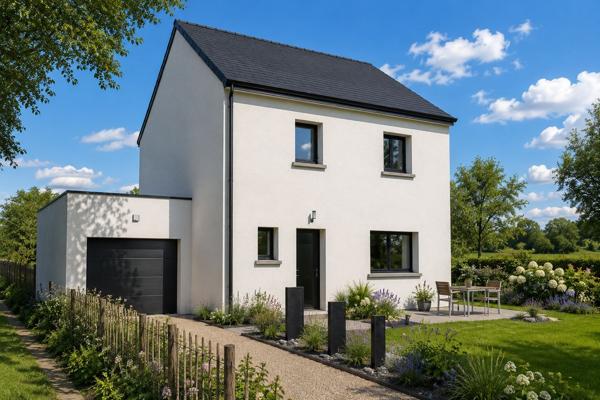 Terrain + Maison à vendre 5 pièces - 105 m²