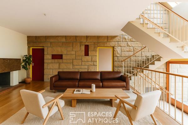 Maison seventies – LE RHEU à 10mn de Rennes