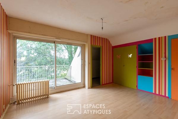 Maison seventies – LE RHEU à 10mn de Rennes