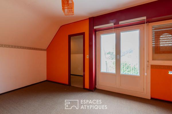 Maison seventies – LE RHEU à 10mn de Rennes