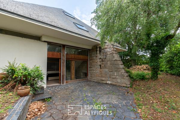 Maison seventies – LE RHEU à 10mn de Rennes