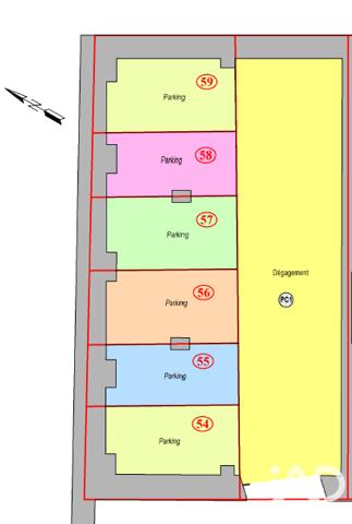 Parking à vendre 60 m² Metz