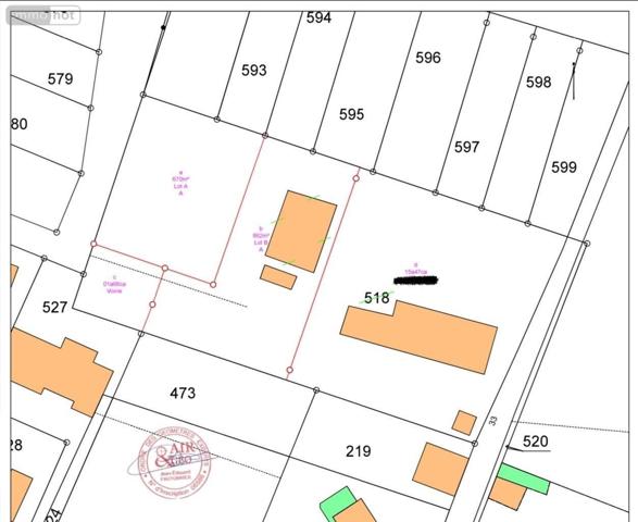 Terrain à Batir à vendre à Changé dans la Sarthe (72560), ref : LMY/LE.A