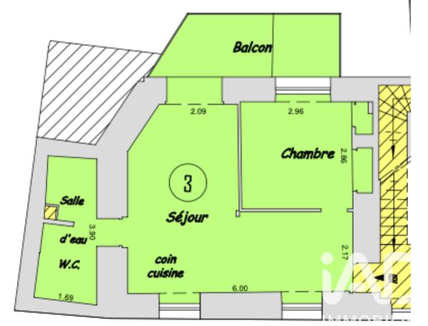 Appartement à vendre 2 pièces 35 m² Savigny-sur-Orge