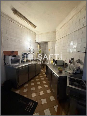 RESTAURANT LEVALLOIS SURFACE 50 M2 AVEC EXTRACTION DE 300 UNE CAVE DE 40 M2 UN LOGEMENT DE 38 M2 LOYER 1960€HT