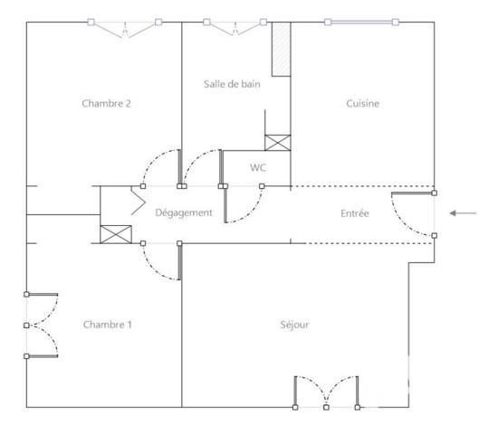 Appartement à vendre 3 pièces 57,5 m² Fréjus