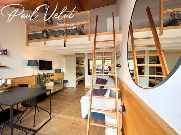 Appartement avec mezzanine – Quartier du Cognet – Vue Pic Blanc - ALPE D'HUEZ (38)