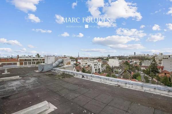 Penthouse 3 chambres 153m2 de terrasses et parkings
