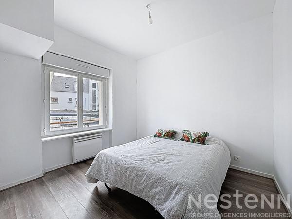 Appartement lumineux de 2 chambres - 55m² et cave - Hennebont centre.