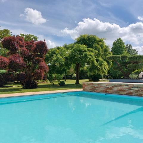 Maison à vendre 13 pièces MONTAUBAN (82), salle de reception, parking, bureaux, cave, dépendances,  parc de 8000m2, 2 entrées indépendantes