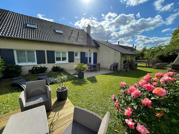 A VENDRE - Maison 102 m² Centre-ville de CHAUMONT EN VEXIN - 3 chambres - 400 m² de terrain - garage