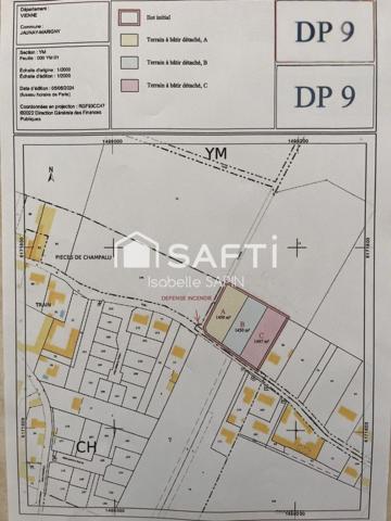 Terrain constructible à la campagne