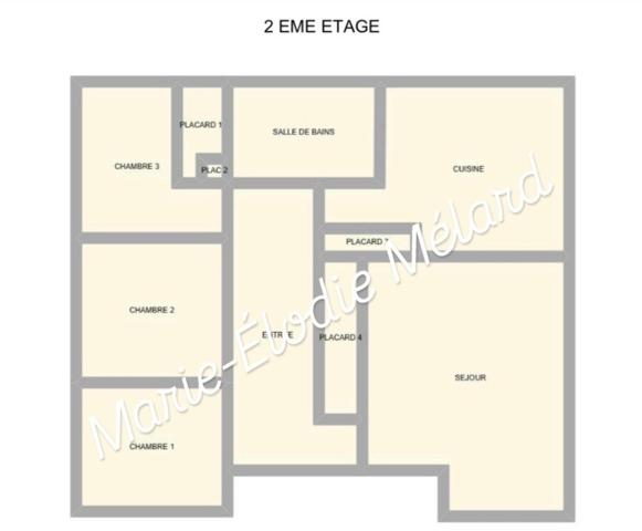 LONGUYON – Appartement 68 m² - 3 chambres