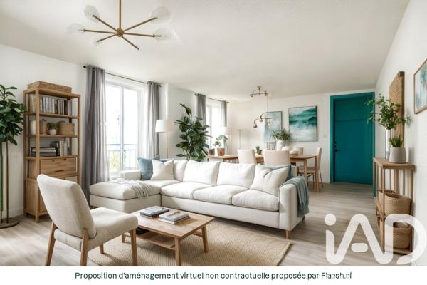 Appartement à vendre 4 pièces 63 m² Nogent-sur-Marne