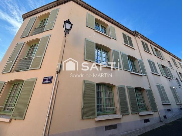 Appartement T3, cave, parking