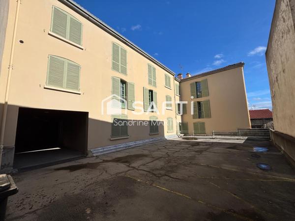 Appartement T3, cave, parking