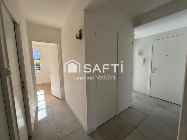 Appartement T3, cave, parking
