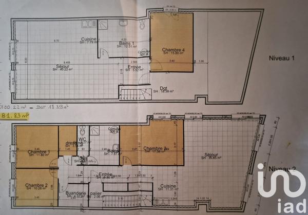 Immeuble à vendre 296 m² Gourin