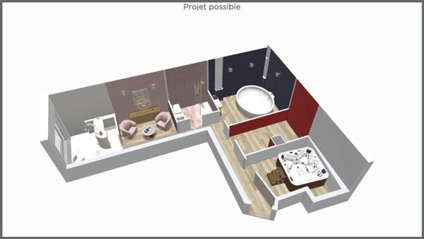 Local de 67 m2 quartier Gros-Caillou