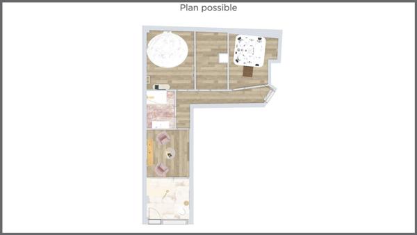 Local de 67 m2 quartier Gros-Caillou