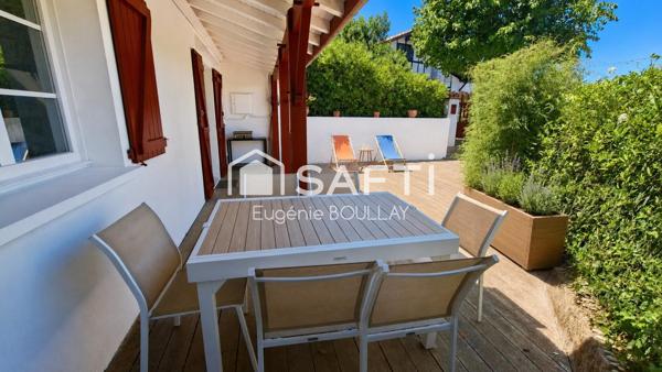 Guéthary – T4 esprit maison, terrasse 40 m²