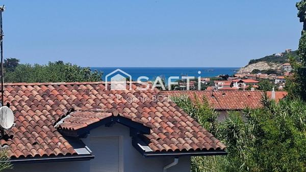 Guéthary – T4 esprit maison, terrasse 40 m²