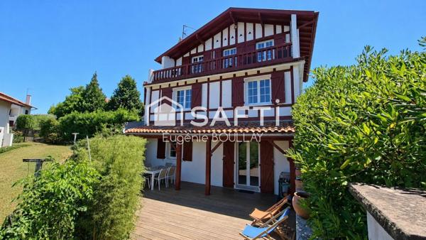 Guéthary – T4 esprit maison, terrasse 40 m²