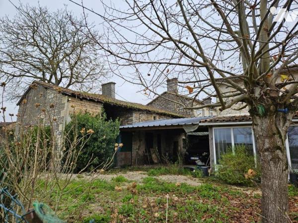 A vendre à CHAUNAY, une maison ancienne au sein d'un terrain de 6123m²
