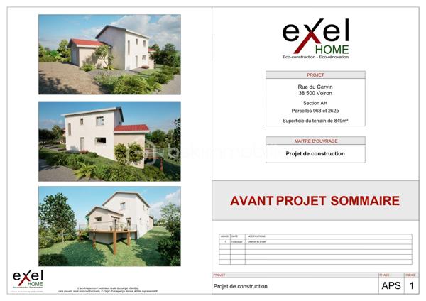 Terrain à bâtir – Voiron – 869 m²

À deux pas du collège et à seulement dix minutes à pied du centre-ville de Voiron, venez découvrir ce terrain de 869 m² idéalement situé dans un quartier résidentiel.

Donnant sur une rue à sens unique à faible circulation, réservée aux seuls riverains, il offre un environnement calme et préservé — un atout rare à proximité du cœur de ville.

Hors lotissement, non viabilisé, il bénéficie néanmoins de la proximité immédiate des réseaux, facilitant les démarches de raccordement. Une fois votre maison construite, profitez d’une belle vue dégagée sur les hauteurs environnantes.

 bénéficiez d’un accompagnement clé en main grâce à notre partenariat avec Excel Home, spécialiste de Eco-construction  OU  construisez librement avec le constructeur de votre choix