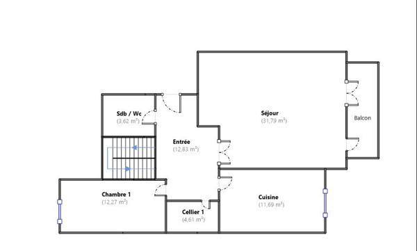 DUPLEX 5 pièce(s) 142 m2 - BALCON - PONTAULT COMBAULT -