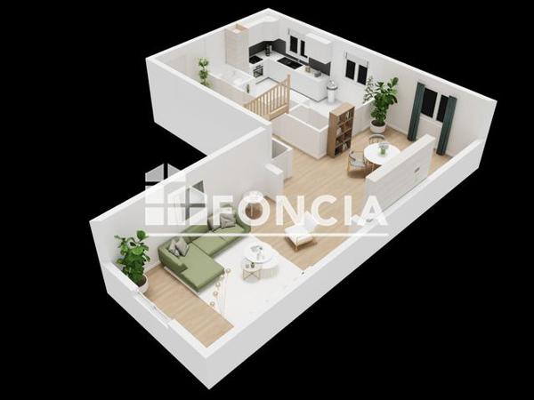 À vendre Appartement 5 pièces 127.5 m² - Nantes 44300