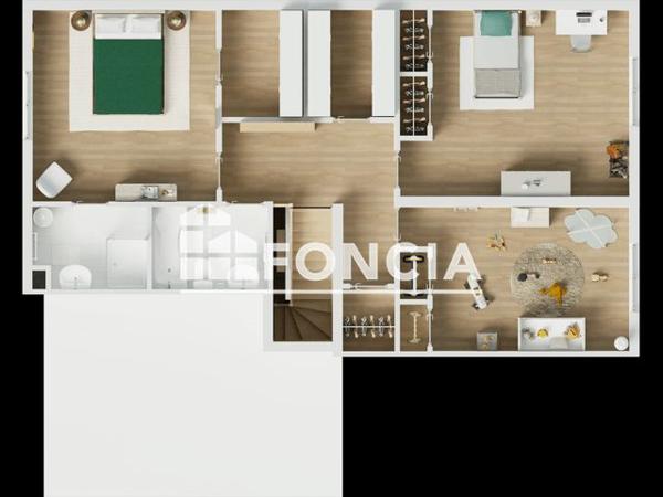 À vendre Appartement 5 pièces 127.5 m² - Nantes 44300