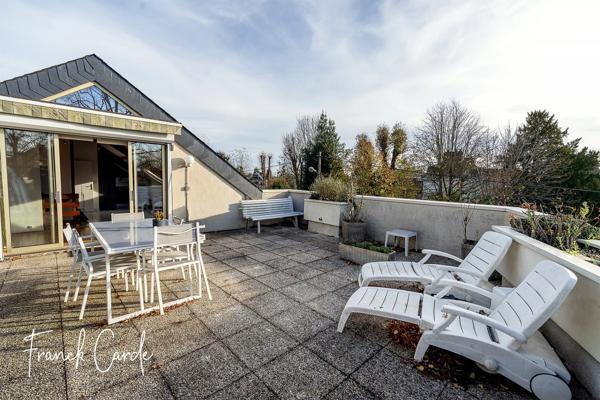 Mont-Saint-Aignan village – Duplex de standing avec grande terrasse sans vis-à-vis