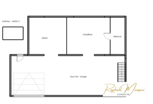 Viry-Châtillon (91170) Bas de Viry-Châtillon – Maison 131 m², 4 chambres, sous-sol total, terrain 360 m²