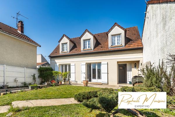 Viry-Châtillon (91170) Bas de Viry-Châtillon – Maison 131 m², 4 chambres, sous-sol total, terrain 360 m²