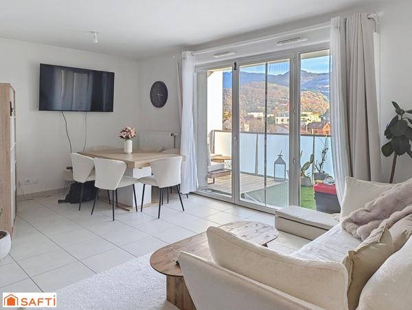 Appartement 3 pièces - 63m² - Terrasse + Garage inclus