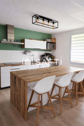 Tournefeuille – Maison 103 m² – 4 chambres – DPE B – Jardin – Garage