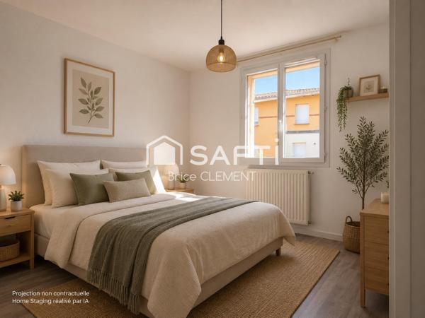 Tournefeuille – Maison 103 m² – 4 chambres – DPE B – Jardin – Garage