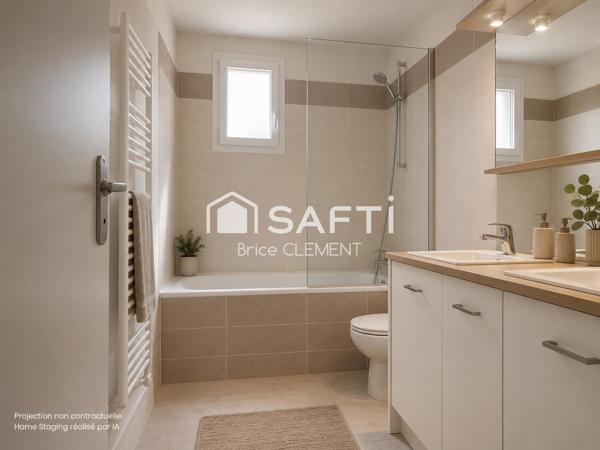 Tournefeuille – Maison 103 m² – 4 chambres – DPE B – Jardin – Garage