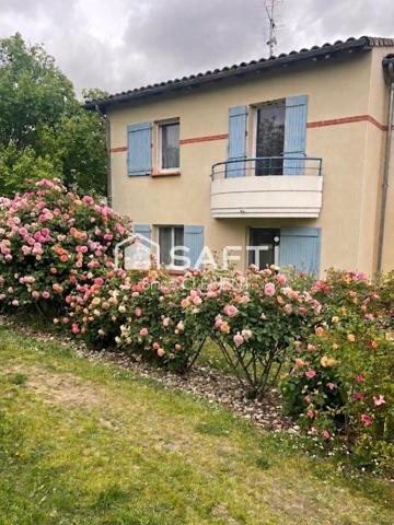 Tournefeuille – Maison 103 m² – 4 chambres – DPE B – Jardin – Garage