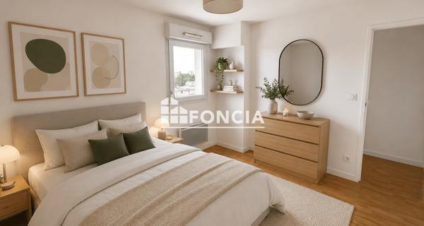À vendre Appartement 2 pièces 44.78 m² - Le Grand-quevilly 76120