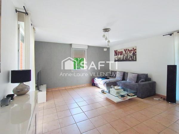 T3 à Borderouge avec balcon, terrasse et vue dégagée