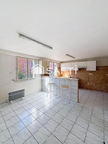 Maison T5 au calme avec fort potentiel