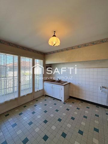 Maison T5 au calme avec fort potentiel